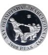 Moneda 2000 Pesetas 1992 Juegos Olímpicos Barcelona'92 Sogatira  - 1