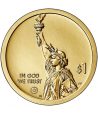 Moneda de Estados Unidos 1$ Mississippi 2023. Ceca P y D.  - 2