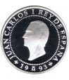 Moneda de España 2000 Pesetas 1993 Jacobeo Cruz de Santiago  - 2