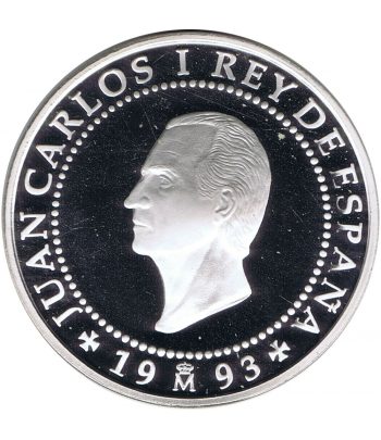 Moneda de España 2000 Pesetas 1993 Jacobeo Peregrinos  - 2