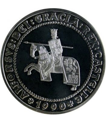 Moneda de España 5 ECU Comunidad Económica Europea 1990. Suelta  - 1