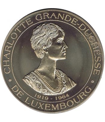 Moneda cuproníquel 5 Ecu Luxemburgo 1994 Duquesa Charlotte  - 1