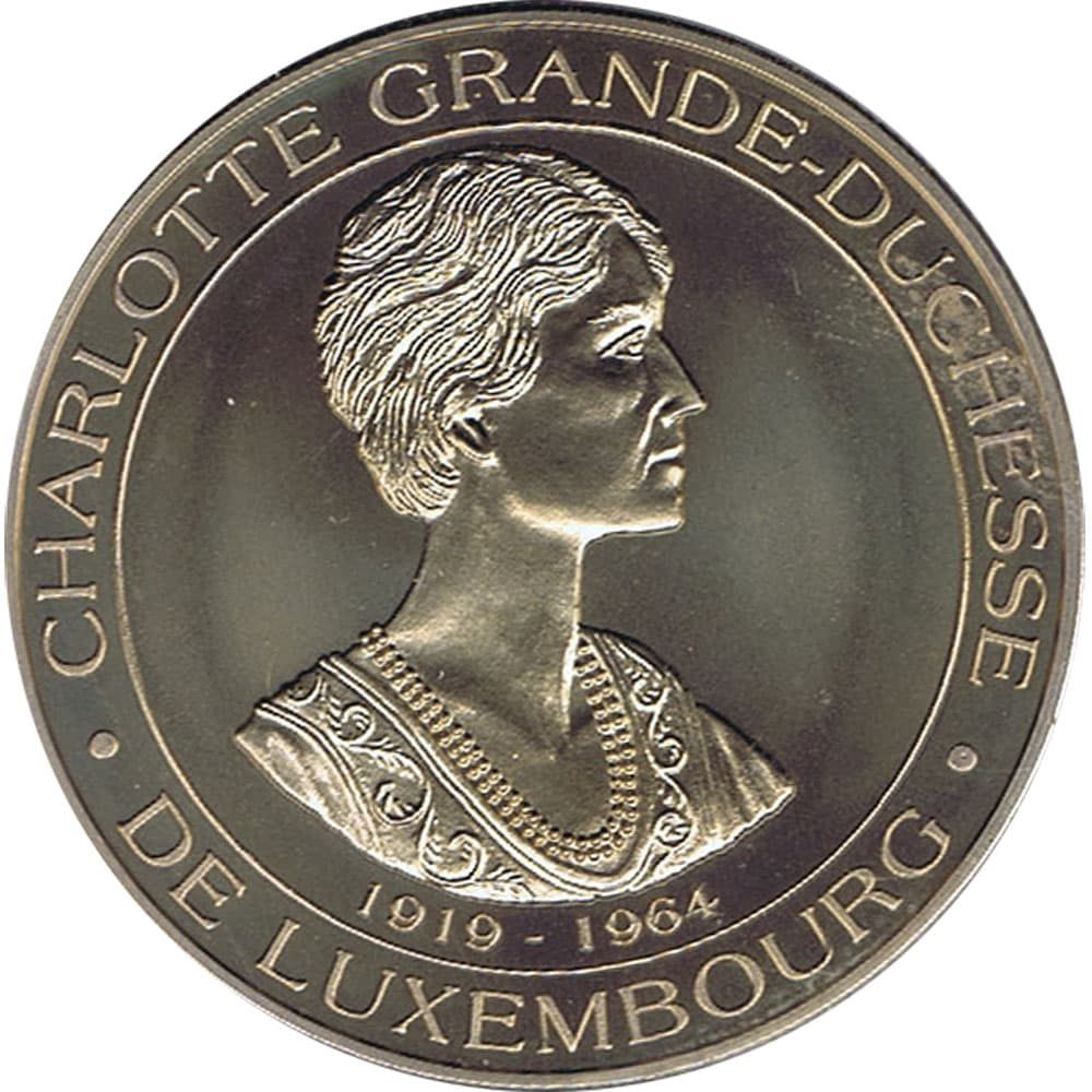 Moneda cuproníquel 5 Ecu Luxemburgo 1994 Duquesa Charlotte  - 1