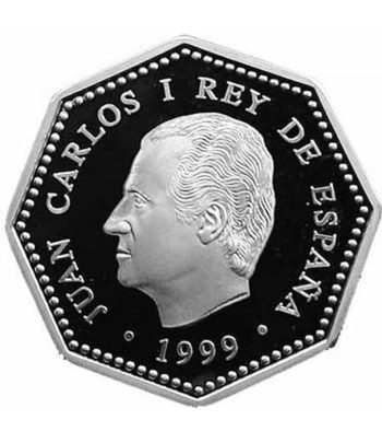 Moneda de España 1500 Pesetas 1999 Milenio. Astronauta.  - 2