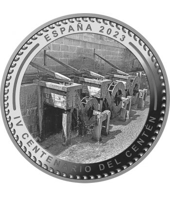 Moneda de España 10 euros 2023 Joyas Museo Casa Moneda. Plata  - 2