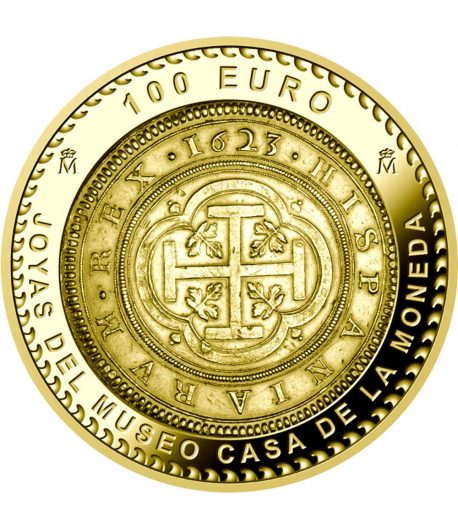 Moneda de España 100 euros 2023 Joyas Museo Casa Moneda. Plata - 1 Moneda de España 100 euros 2023 Joyas Museo Casa Moneda. Plata - 1