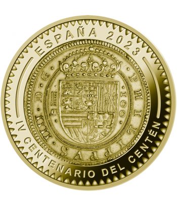 Moneda de España 100 euros 2023 Joyas Museo Casa Moneda. Plata  - 2