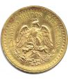 Moneda de oro Mexico 2.5 Pesos 1945  - 2