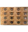 Colección monedas 2000 Pesetas Barcelona'92. 16 monedas Plata Proof  - 1