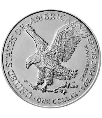 Moneda de plata Estados Unidos 1 Dollar Liberty 2024.  - 2