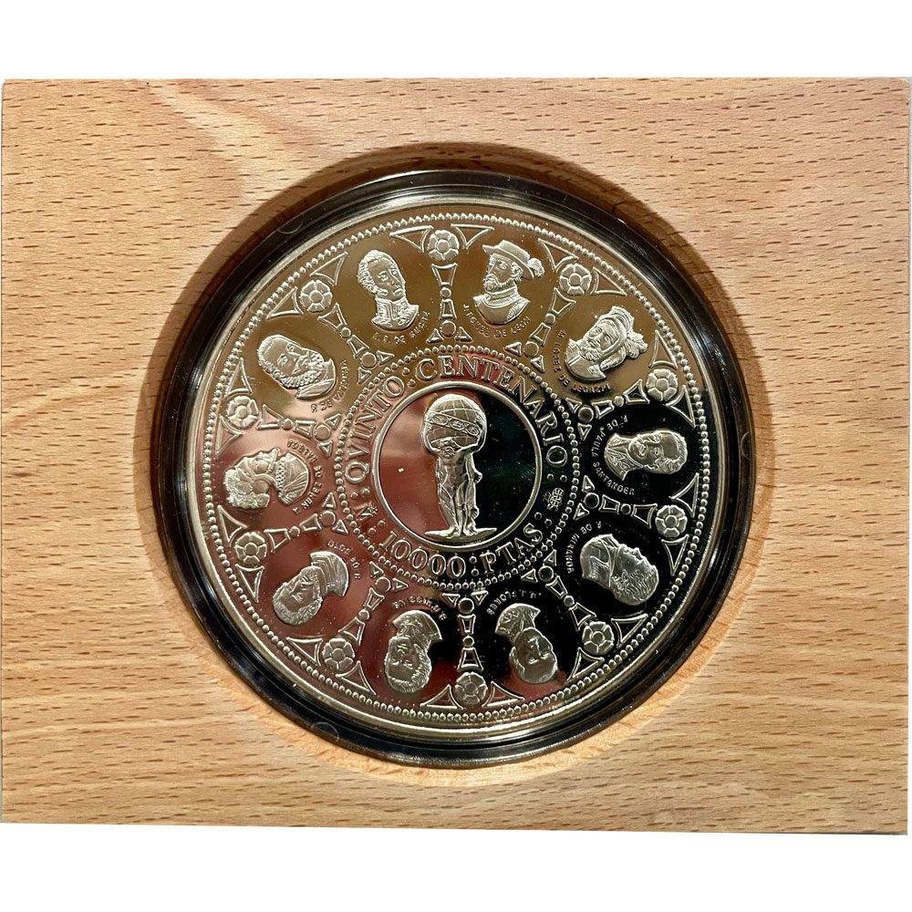 Moneda de España 10000 Pesetas Vº Centenario 1991  - 1