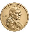 Moneda de Estados Unidos 1$ Nativa Americana 2024. Ceca P y D  - 2