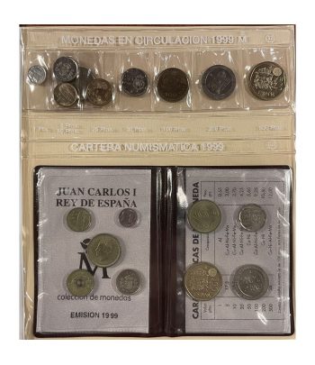 Colección monedas y Carteras  Juan Carlos I 1976 a 2001.  - 6