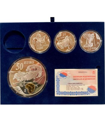 Monedas España 2004 Dalí Serie 4 monedas de Plata.  - 1