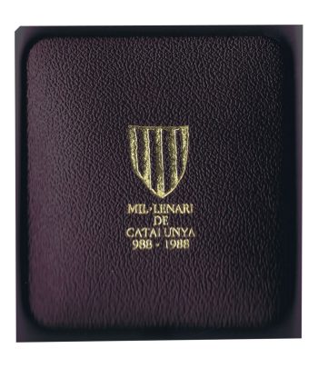 Medalla de plata Milenario de Cataluña 1988  - 3
