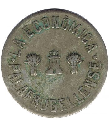 Moneda 5 pesetas Cooperativa La Económica Palafrugellense.  - 1