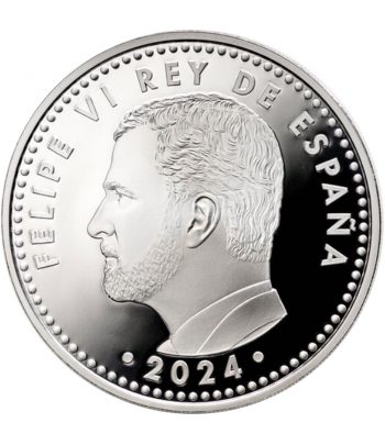 Moneda de España 10 euros 2024 Margarita Salas. Plata  - 2