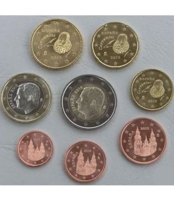 Serie de 8 monedas de España euros 2024  - 1