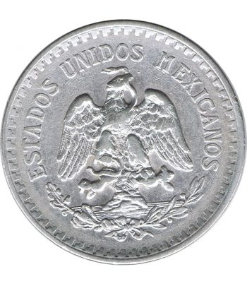 Moneda de Mexico 1 peso 1919. Plata  - 2