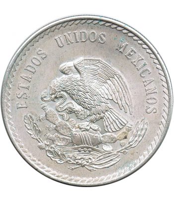 Moneda de Mexico 5 pesos 1948. Plata  - 2