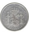 Moneda de España 5 Pesetas Plata 1875 *75 Alfonso XII DE M  - 2