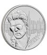 Moneda de niquel 5 Libras Inglaterra 2024 George Michael.  - 2