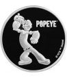 Onza de plata Moneda de Fiji 50 cents Popeye 2024  - 1