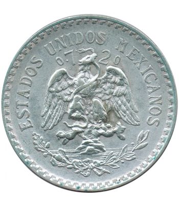 Moneda de Mexico 1 peso 1926. Plata  - 2