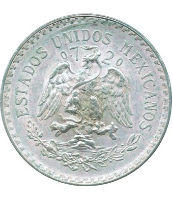 Moneda de Mexico 1 peso 1932. Plata  - 2