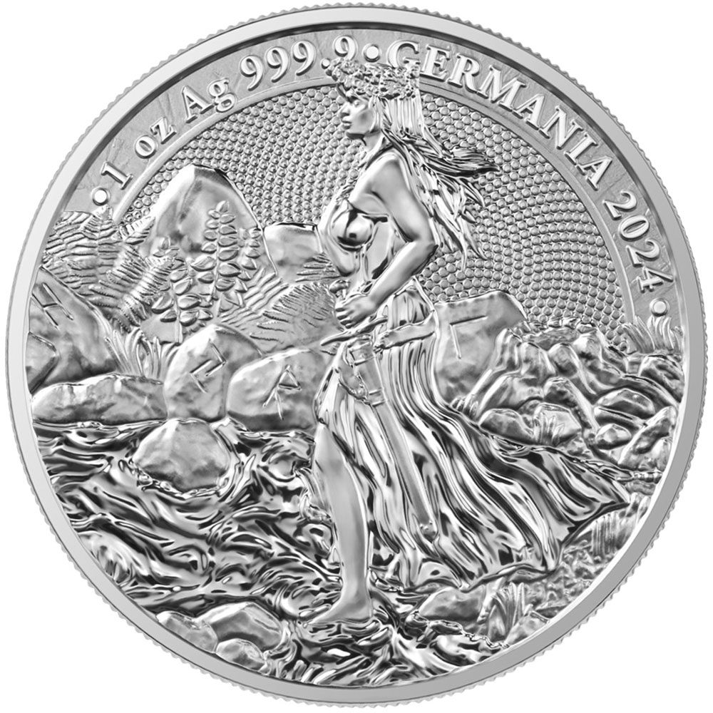 Moneda 5 Mark Alemania 2024 Lady Germania  - 1