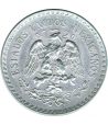 Moneda de Mexico 1 peso 1938. Plata  - 2