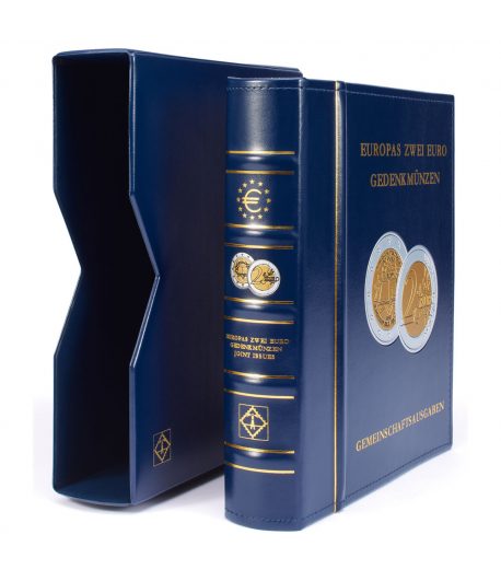 Álbum De Monedas Leuchtturm Optima Classic Piel