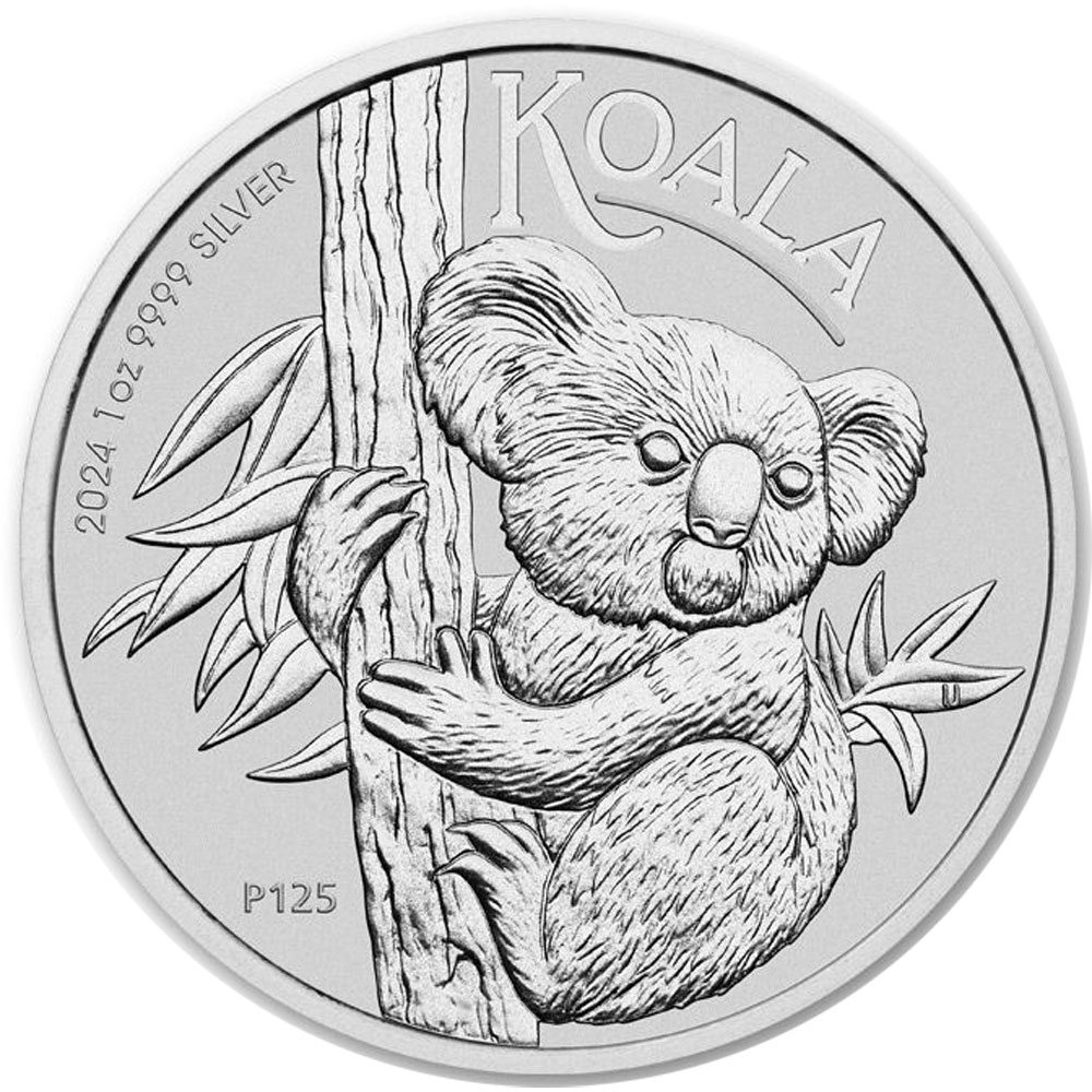 Australia 1$ de plata Koala año 2024.  - 1