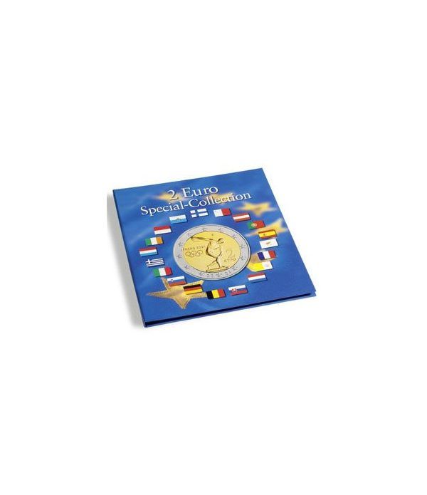 LEUCHTTURM PRESSO Album monedas 2€ conmemorativas. Album Monedas Euro - 4
