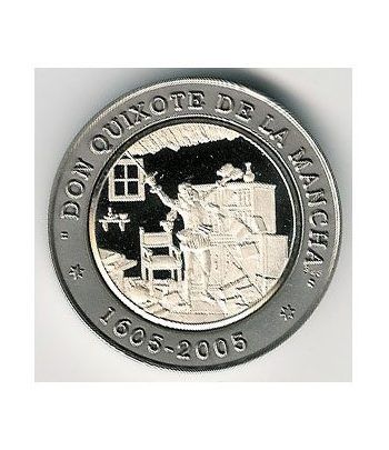 Medalla IV Centenario D.Quijote (plata) 2005  - 2