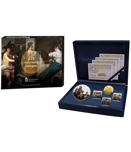 Monedas de España 2024 Diego Velázquez. Serie completa Plata y Oro - 1 Monedas de España 2024 Diego Velázquez. Serie completa Plata y Oro - 1
