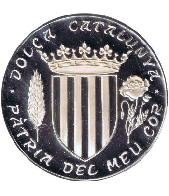 Medalla Dolça Catalunya Patria del meu cor. Plata  - 1