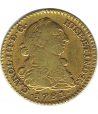 Moneda de España 1 Escudo Carlos III 1781 Madrid RJ. Oro  - 1