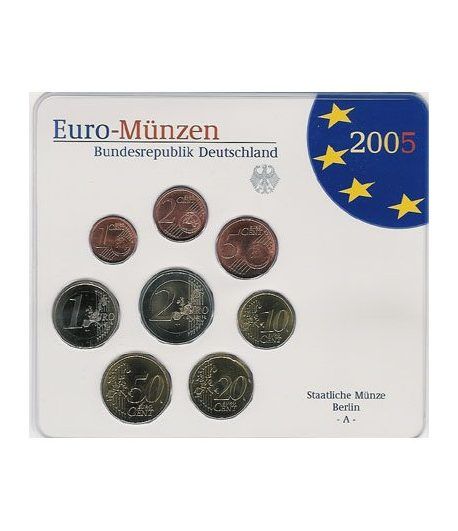 Cartera oficial euroset Alemania 2005 (5 cecas).