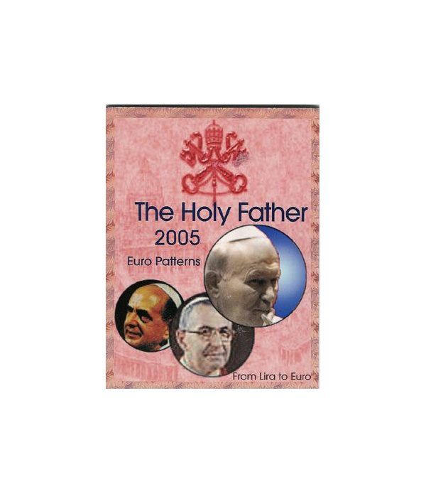 Serie Euro prueba Vaticano THE HOLY FATHER 2005  - 2