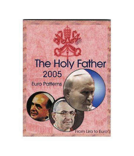 Serie Euro prueba Vaticano THE HOLY FATHER 2005