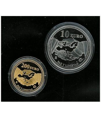 Monedas 2005 Paz y Libertad. Completa. Oro y Plata.