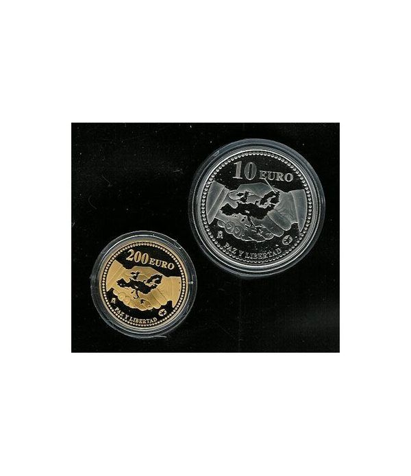 Monedas 2005 Paz y Libertad. Completa. Oro y Plata.