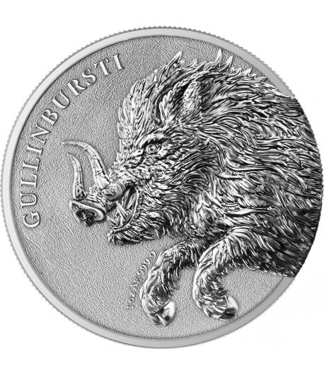Moneda de plata Alemania 5 Mark 2025 Gullinbursti. - 1 Moneda de plata Alemania 5 Mark 2025 Gullinbursti. - 1