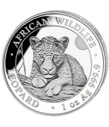 Moneda de plata 100 Shillings Somalia Leopard 2025  - 1