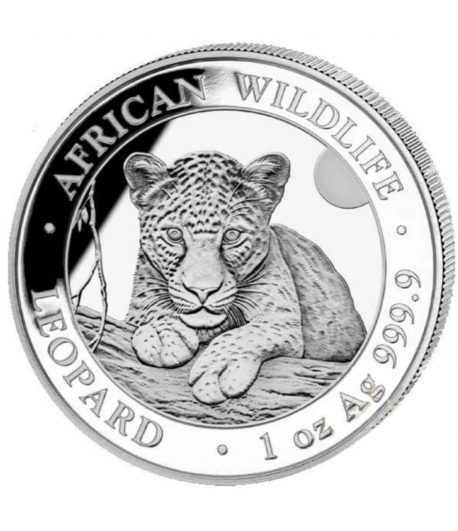 Moneda de plata 100 Shillings Somalia Leopard 2025 - 1 Moneda de plata 100 Shillings Somalia Leopard 2025 - 1