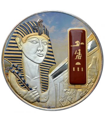 Moneda de plata Fiji 50 Dollars Hatshepsut. 2 onzas  - 1