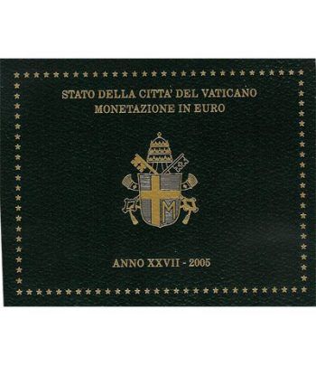 Cartera oficial euroset Vaticano 2005