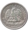 Moneda de México 50 Centavos 1885. Plata - 2 Moneda de México 50 Centavos 1885. Plata - 2