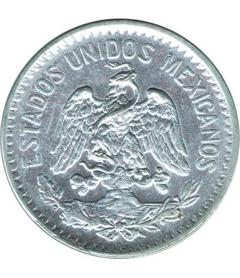 Moneda de México 50 Centavos 1917. Plata  - 2